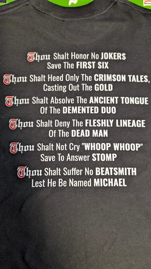 6 Commandments Shirt